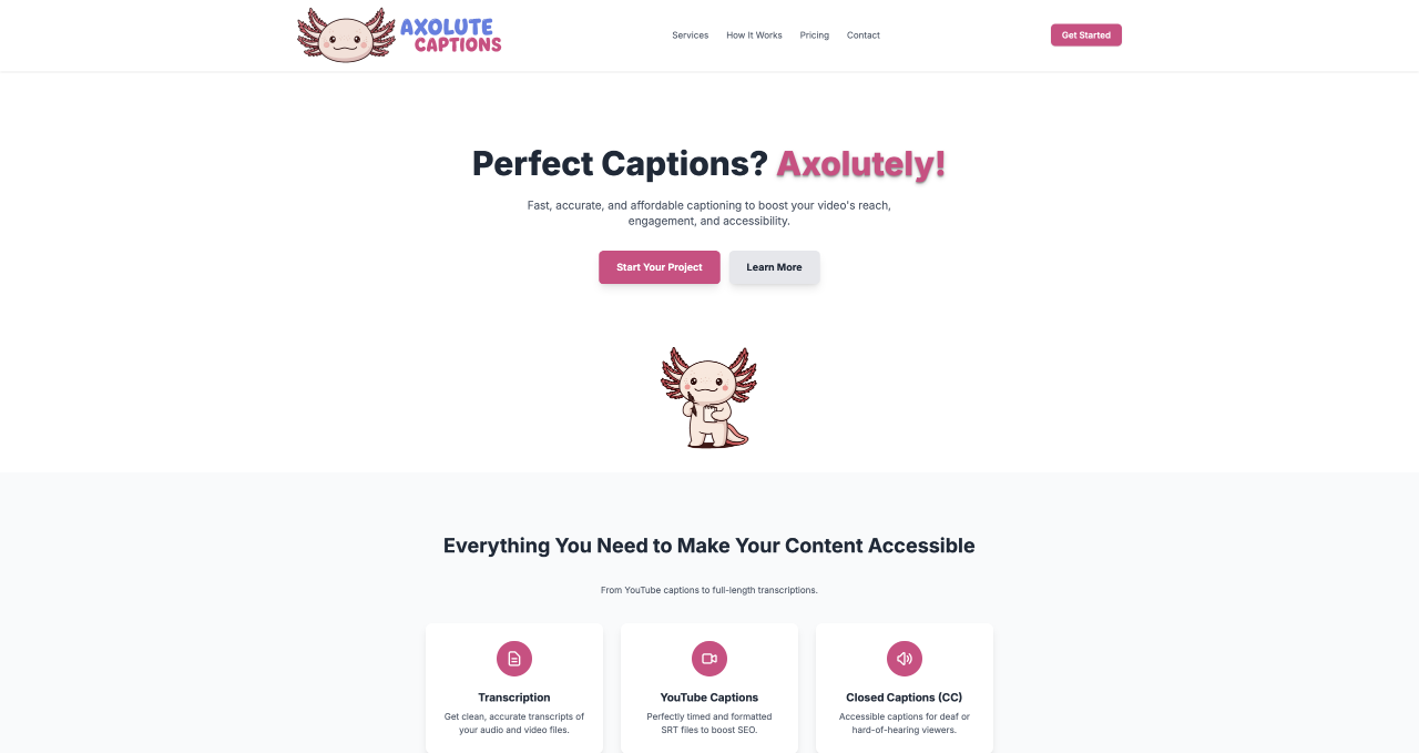 Screenshot preview of Axolute Captions